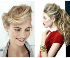 20 Best Collection of Pompadour Pony Hairstyles