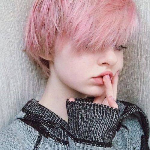 Razor Cut Pink Pixie Hairstyles With Edgy Undercut (Photo 4 of 20)