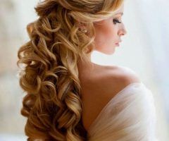 2024 Popular Ringlets Wedding Hairstyles