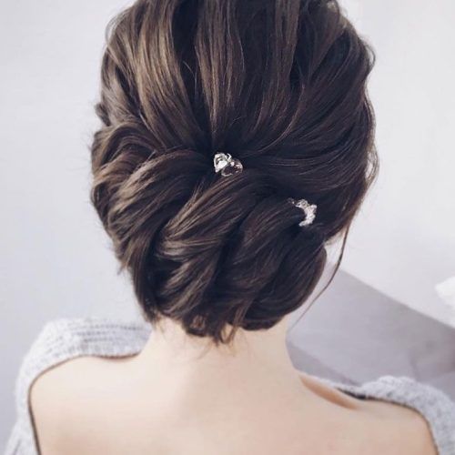 Romantic Bridal Hairstyles For Medium Length Hair (Photo 8 of 15)