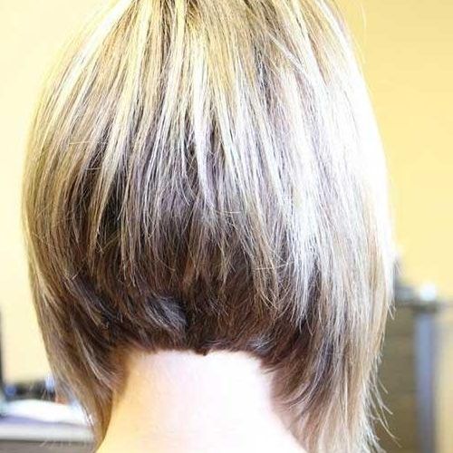 Short Inverted Bob Haircut Back View (Photo 2 of 15)