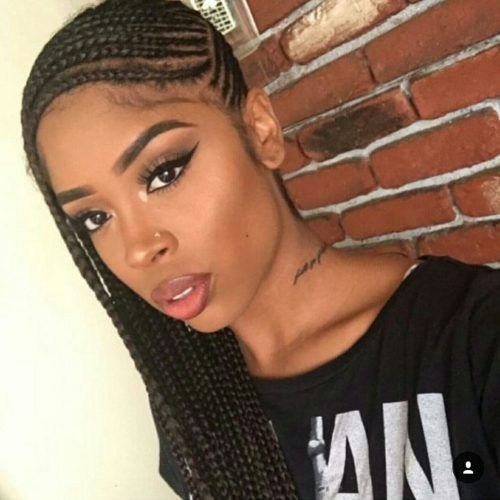 Side Cornrows Braided Hairstyles (Photo 14 of 20)