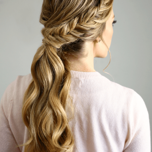 Side Fishtail Braids For A Low Twist (Photo 4 of 15)