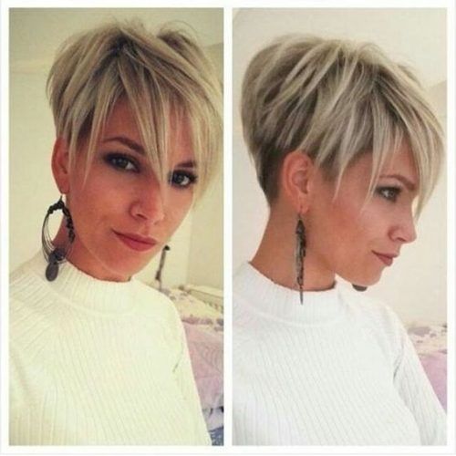 Stacked Pixie-Bob Haircuts With Long Bangs (Photo 4 of 15)