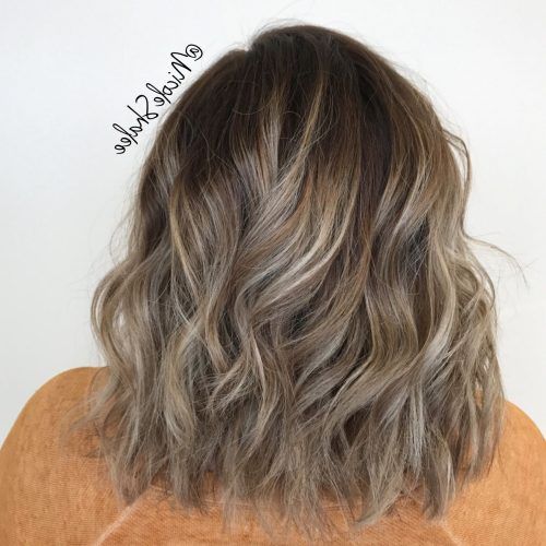 Textured Bronde Bob Hairstyles With Silver Balayage (Photo 5 of 20)