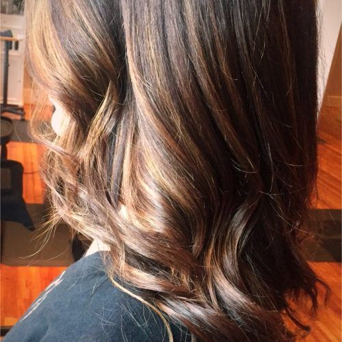 Warm Brown Hairstyles With Feathered Layers (Photo 18 of 20)