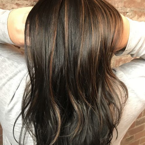 Warm-Toned Brown Hairstyles With Caramel Balayage (Photo 10 of 20)