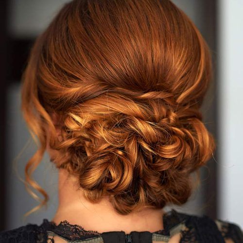 Wavy Updos Hairstyles For Medium Length Hair (Photo 10 of 20)