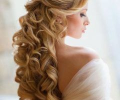 15 Best Ideas Wedding Hairstyles with Curls
