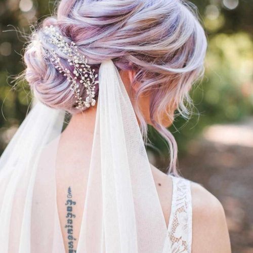 Wedding Hairstyles With Veil Underneath (Photo 1 of 15)
