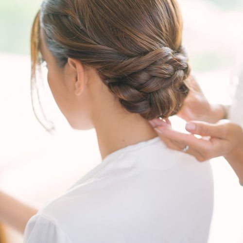 Chic And Sophisticated Chignon Hairstyles For Wedding (Photo 8 of 20)