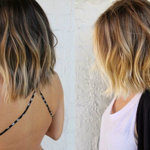 Short Bob Hairstyles With Balayage Ombre (Photo 18 of 20)