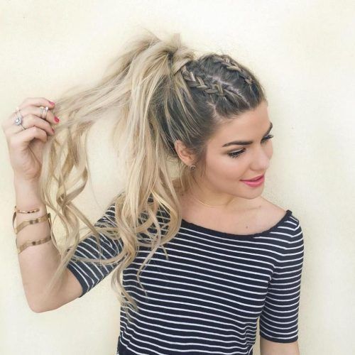 Intricate And Messy Ponytail Hairstyles (Photo 14 of 20)