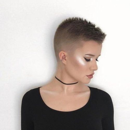 Buzzed Pixie Haircuts (Photo 13 of 20)