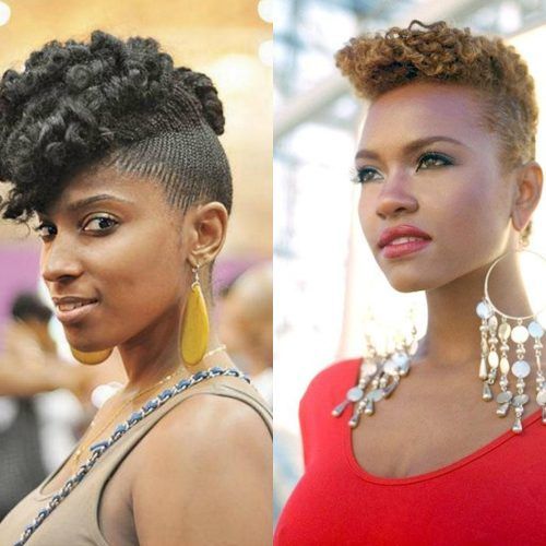 Afro Mohawk Hairstyles For Women (Photo 18 of 20)