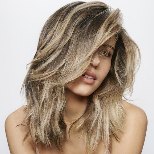 Light Layers Hairstyles Enhanced By Color (Photo 18 of 20)