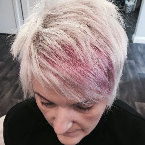 Pastel Pink Textured Pixie Hairstyles (Photo 5 of 20)
