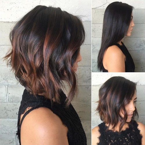 Black And Brown Choppy Bob Hairstyles (Photo 5 of 20)