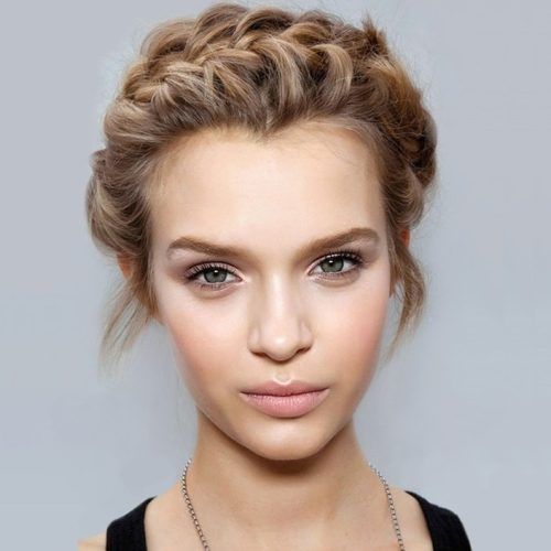 Braided Crown Ponytails For Round Faces (Photo 19 of 20)