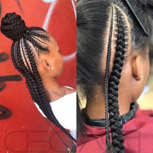 Braided Hairstyles For Black Hair (Photo 10 of 15)