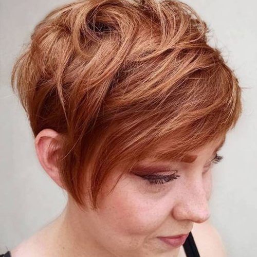 Choppy Pixie Haircuts With Blonde Highlights (Photo 4 of 20)
