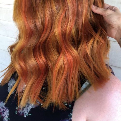 Copper Curls Balayage Hairstyles (Photo 2 of 20)