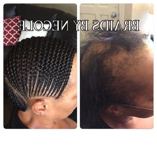 Cornrows Hairstyles With No Edges (Photo 3 of 15)