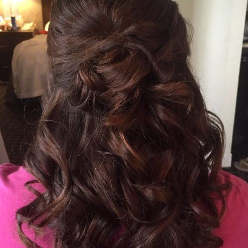 Creative And Curly Updos For Mother Of The Bride (Photo 8 of 20)