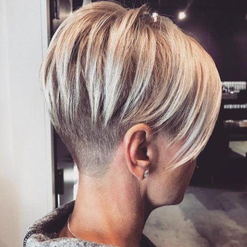 Finely Chopped Buttery Blonde Pixie Haircuts (Photo 3 of 15)