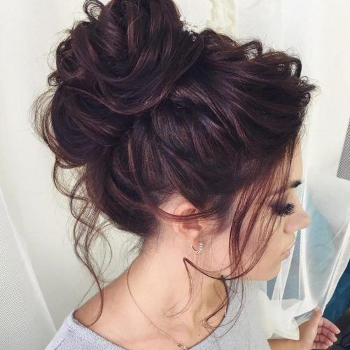 Fishtailed Snail Bun Prom Hairstyles (Photo 9 of 20)