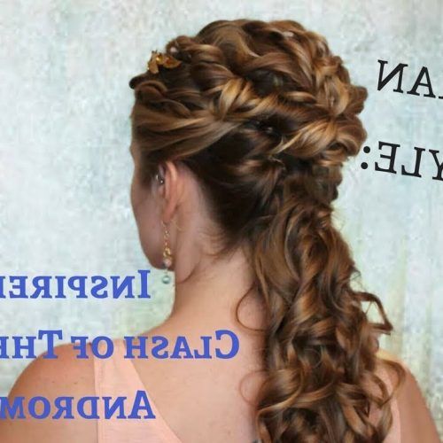 Grecian-Inspired Ponytail Braid Hairstyles (Photo 14 of 20)