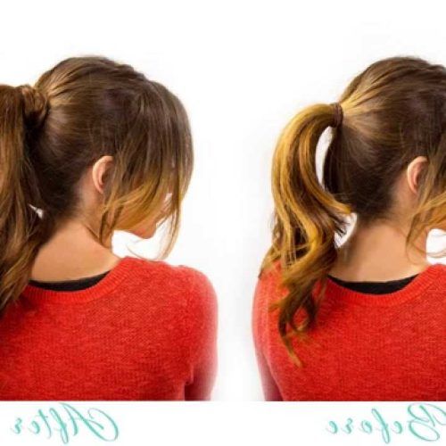 Halo Ponytail Hairstyles (Photo 7 of 20)