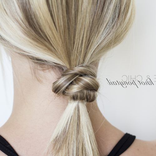 Knotted Ponytail Hairstyles (Photo 5 of 20)