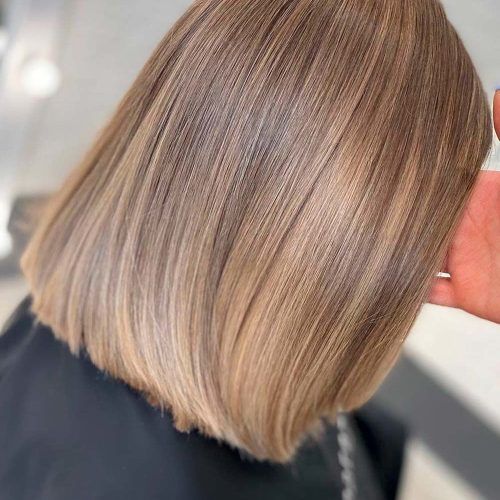Lob Haircuts With Ash Blonde Highlights (Photo 18 of 20)