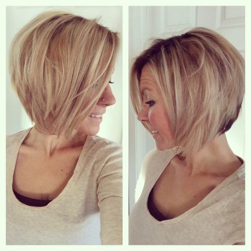 Long Bob Blonde Hairstyles With Lowlights (Photo 15 of 20)