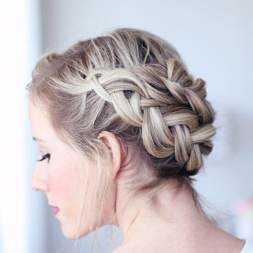 Lovely Crown Braid Hairstyles (Photo 13 of 20)