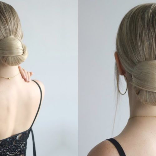 Low Bun For Straight Hair (Photo 11 of 15)