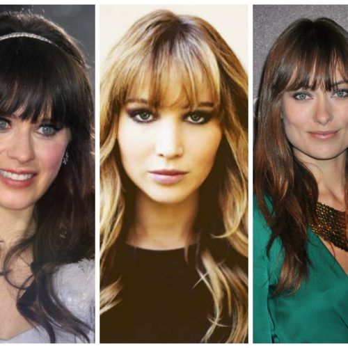 Medium Hairstyles With Blunt Bangs (Photo 11 of 20)