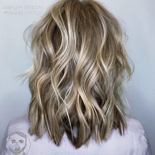 Mid-Length Beach Waves Hairstyles (Photo 15 of 20)