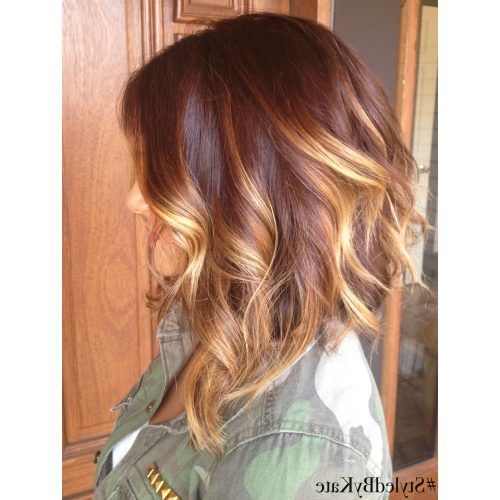 Ombre-Ed Blonde Lob Hairstyles (Photo 13 of 20)