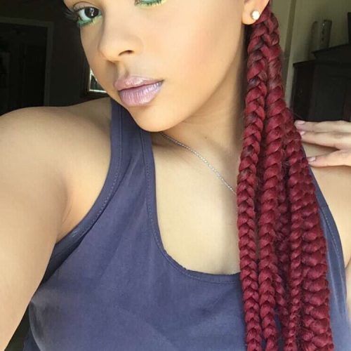 Red Cornrows Hairstyles (Photo 3 of 15)
