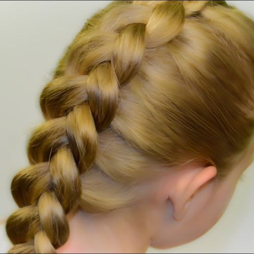 Reverse French Braid Ponytail Hairstyles (Photo 10 of 20)