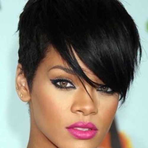 Rihanna Pixie Haircuts (Photo 6 of 20)