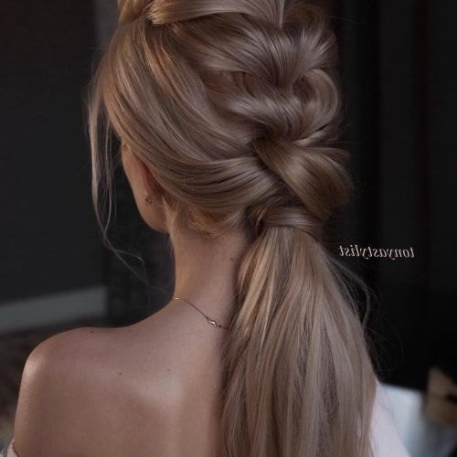 Romantically Messy Ponytail Hairstyles (Photo 10 of 20)