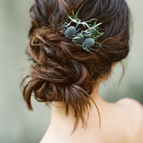 Side Bun Prom Hairstyles With Soft Curls (Photo 14 of 20)
