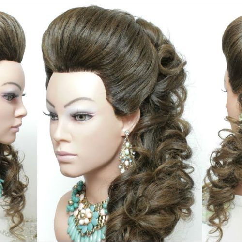 Side Hairstyles With Puff And Curls (Photo 1 of 20)