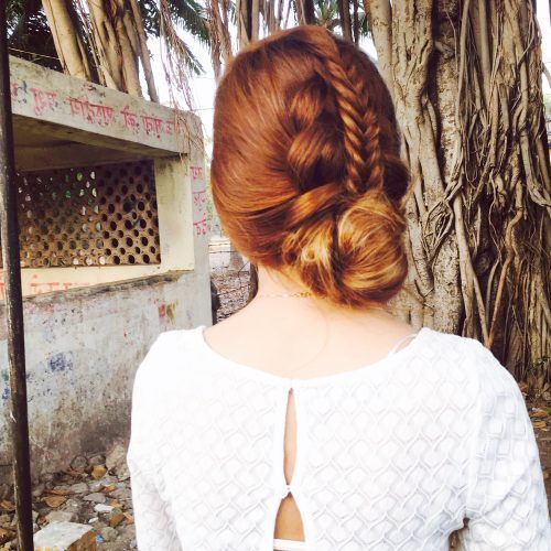 Stacked Buns Updo Hairstyles (Photo 15 of 20)