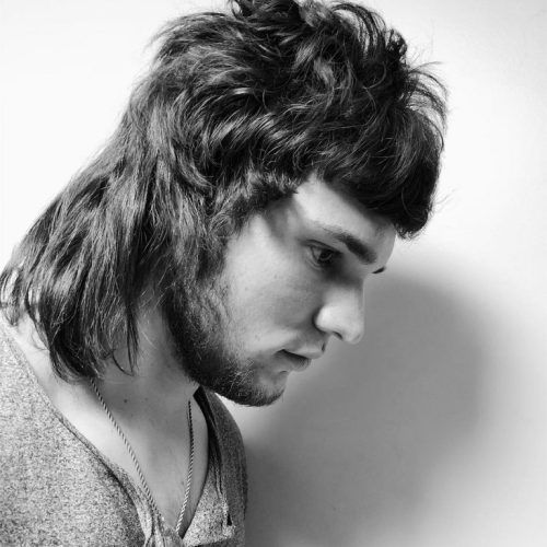 Super Textured Mullet Hairstyles With Wavy Fringe (Photo 4 of 20)