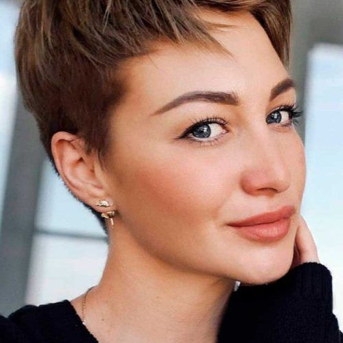 Tapered Pixie Hairstyles With Extreme Undercut (Photo 20 of 20)