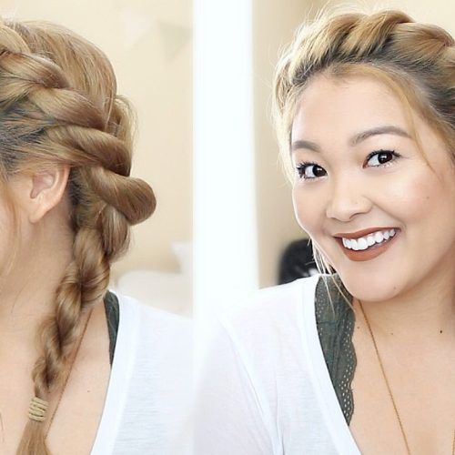Twisted Rope Braid Updo Hairstyles (Photo 10 of 20)